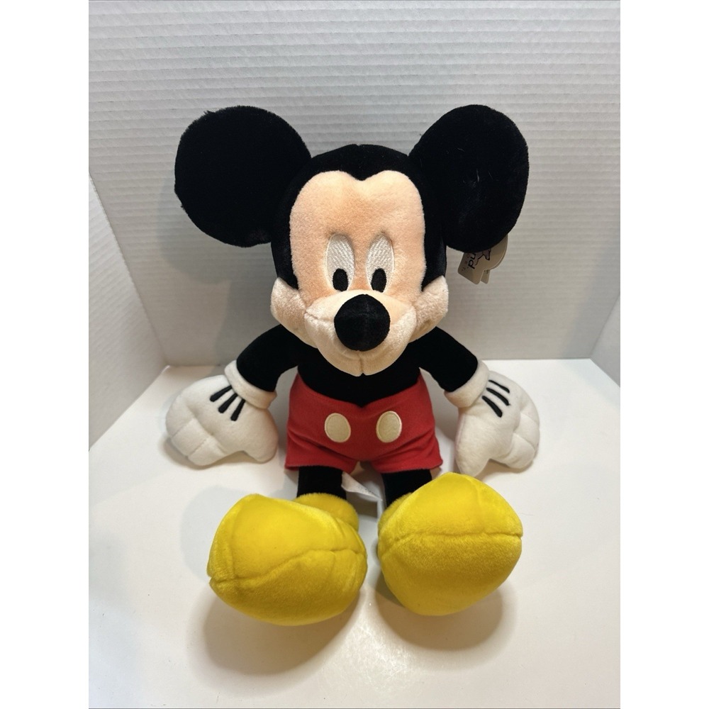 Mickey Mouse Disney Plush 16 " W/ Tag‎ Attached Tag Disneyland